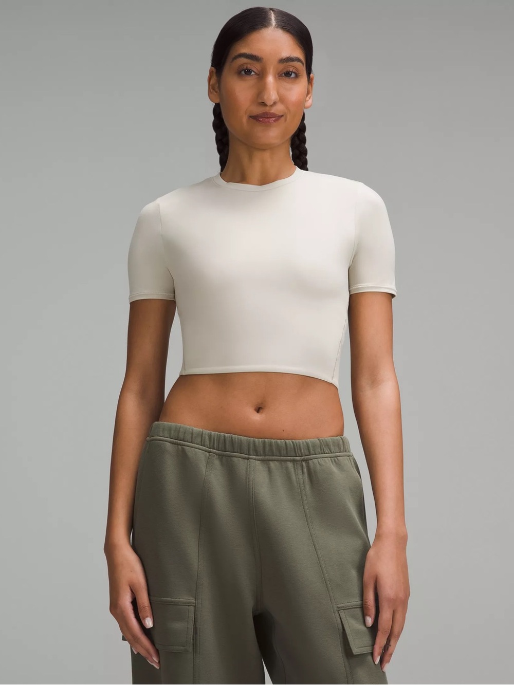 Lululemon Soft Nulu Cropped Top